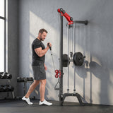 Wall Mount Cable Station Adjustable Pulley