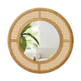 65 cm Round Bohemian Decorative Wall Mirror