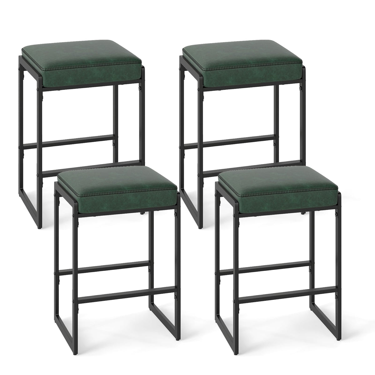 Tabouret de bar 66 cm — Lot de 4