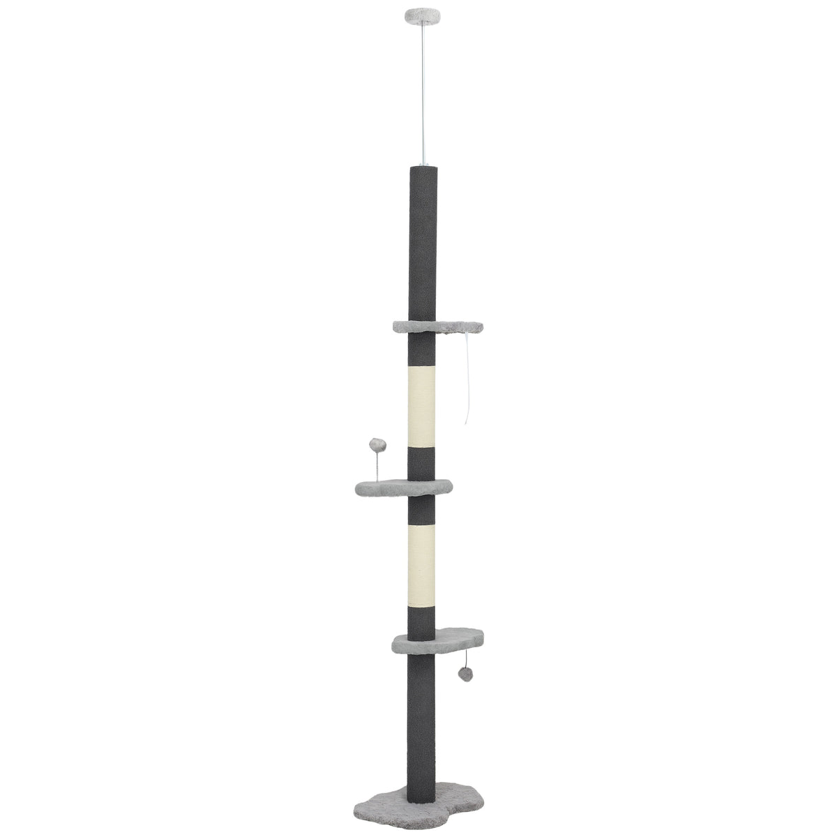 Floor to Ceiling Adjustable Cat Tree