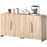 Aparador de cocina moderno con puertas de cierre suave