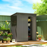 Outdoor Storage Shed 5.2 x 3.5 ft — Dark Grey