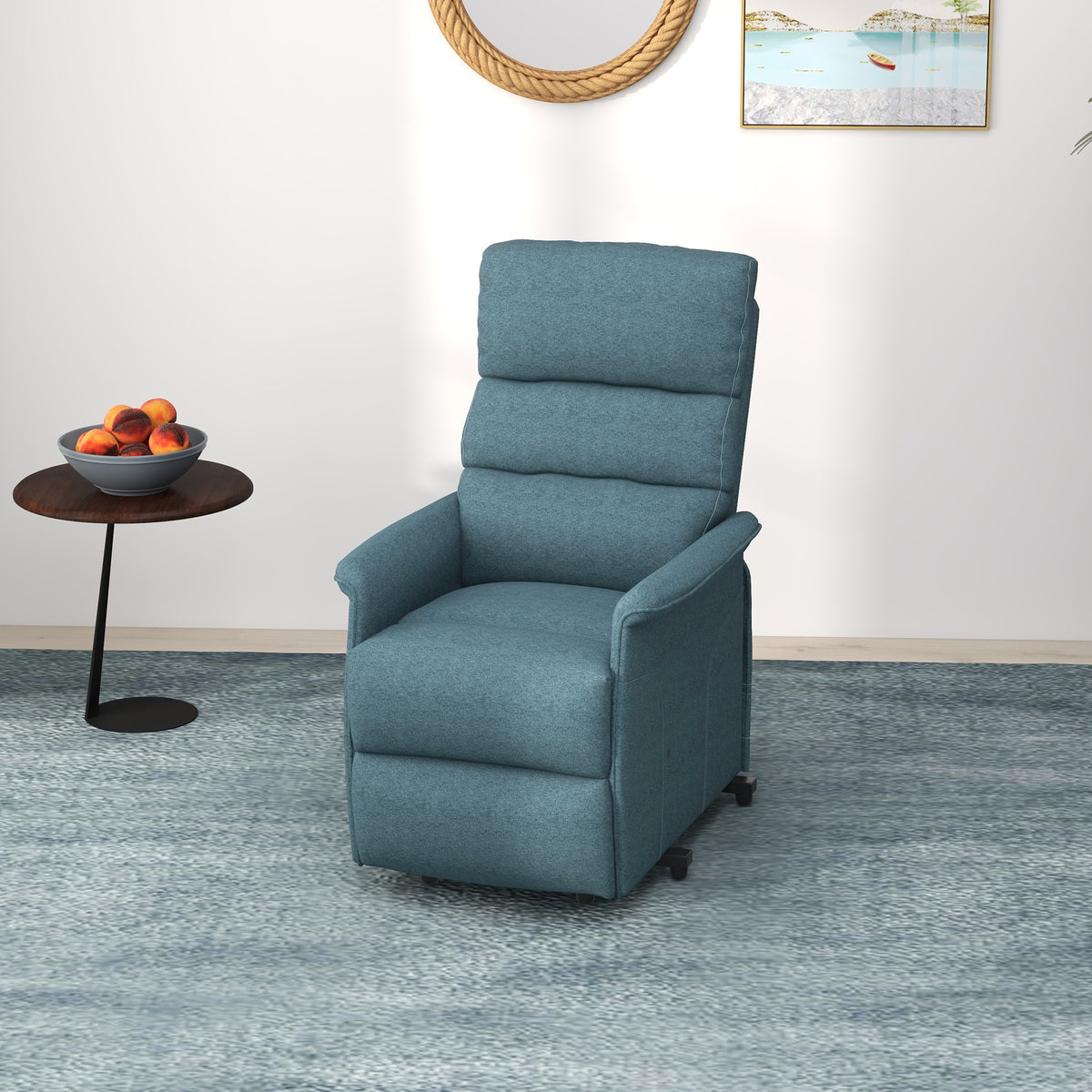 Sillón elevador eléctrico reclinable con mando a distancia