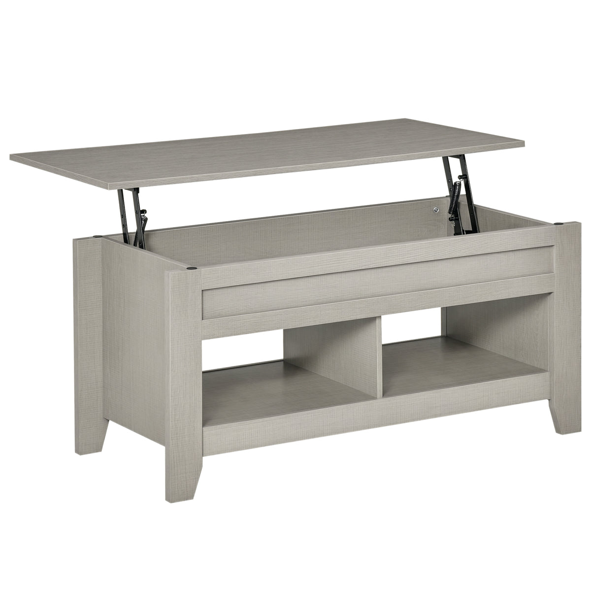 Coffee table with lift top and hidden storage