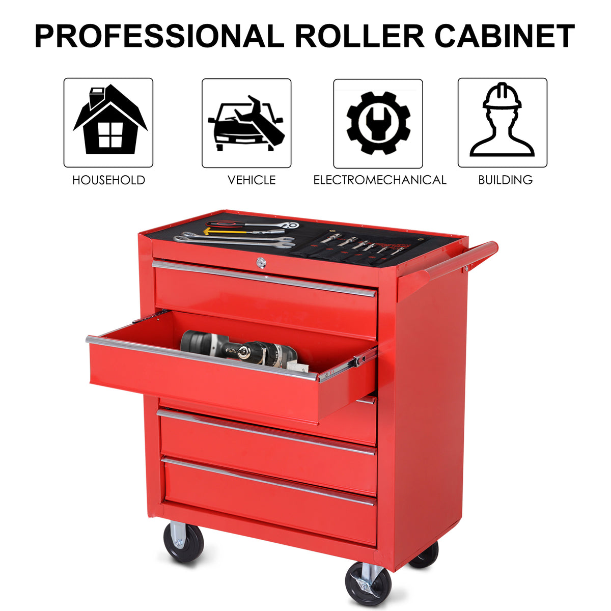 5 Drawer Rolling Tool Chest