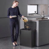 Smart Dual-Compartment Automatic Trash Can 60 L