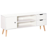 Mueble de TV estilo escandinavo para televisores de 127 cm máx.