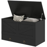 80 cm Storage Chest with Safety Hinges