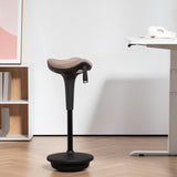 Ergonomic adjustable standing desk stool