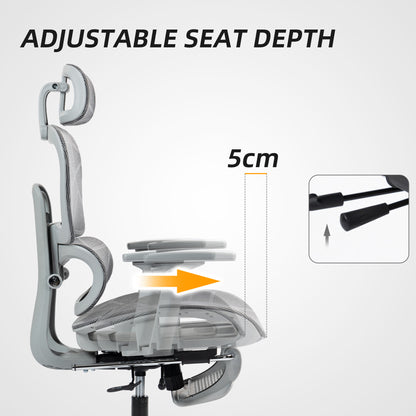 Ergonomic mesh office chair