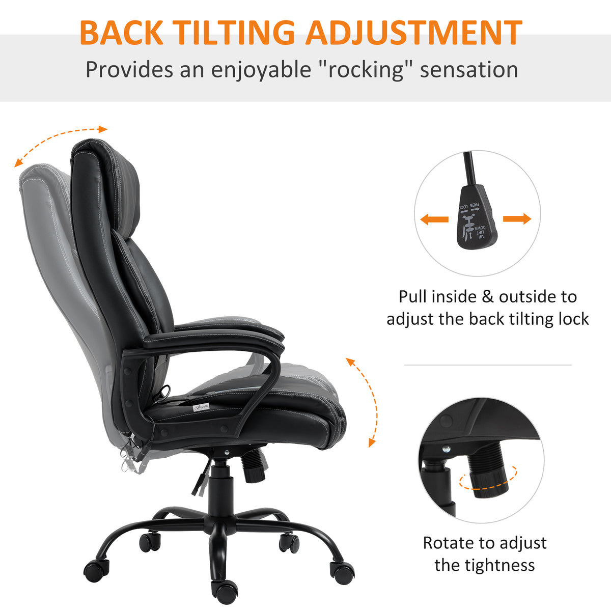 Massage Executive High Back Office Chair