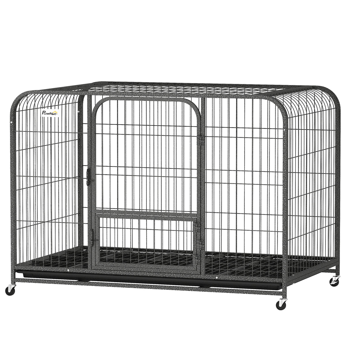 Heavy duty metal dog crate 123 x 77 x 88 cm