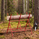 Foldable Heavy Duty Adjustable Metal Sawhorse
