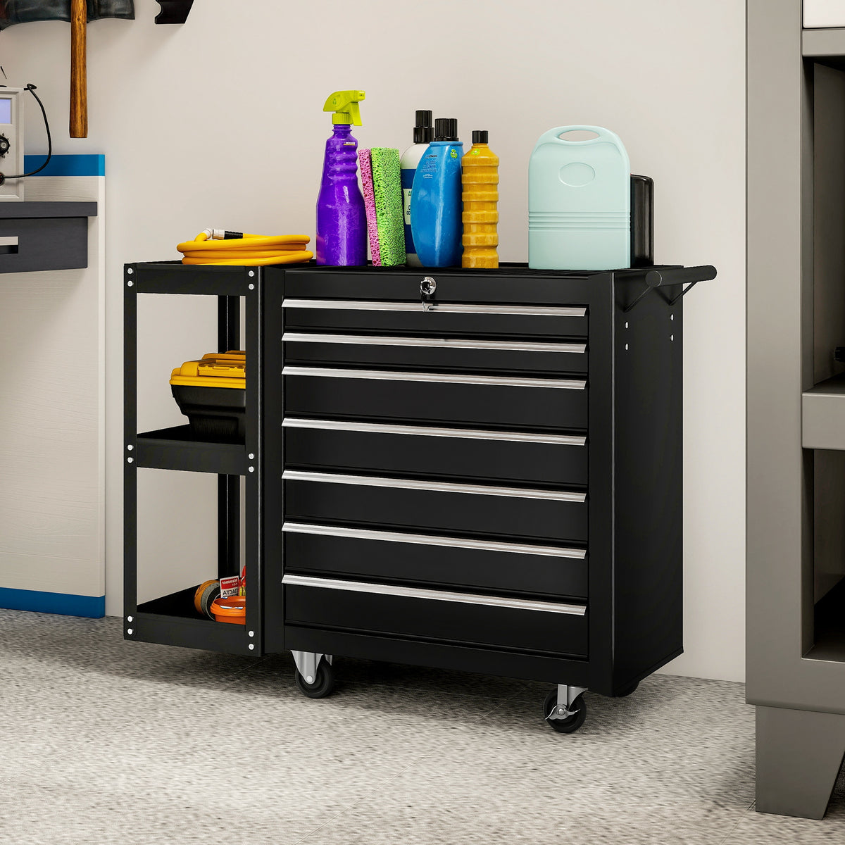 7-drawer rolling tool chest