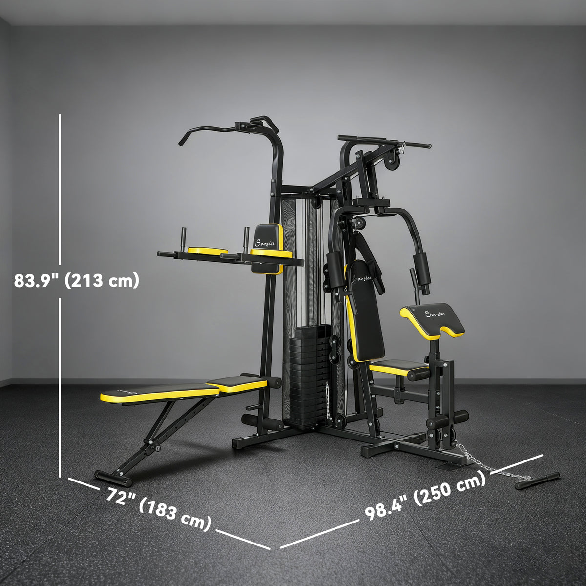 Torre de potencia multifunción para entrenamiento completo