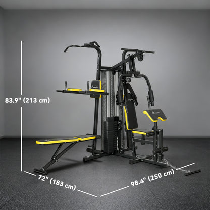 Torre de potencia multifunción para entrenamiento completo