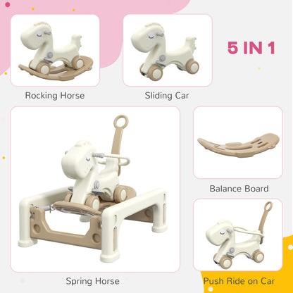 5 in 1 Rocking Horse for Toddlers