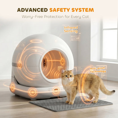 72L Automatic Self Cleaning Smart Litter Box
