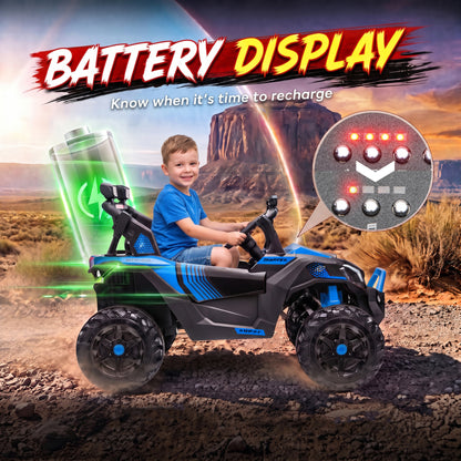 24V 2-Seater Kids Ride On Truck Car — Remote Control