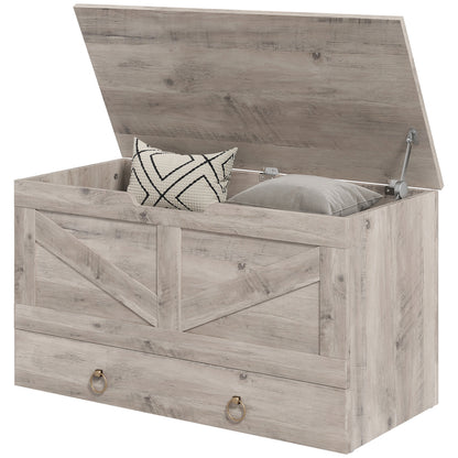 80 cm Storage Chest with Safety Hinges