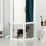 Freestanding Folding 3-Panel Pet Gate