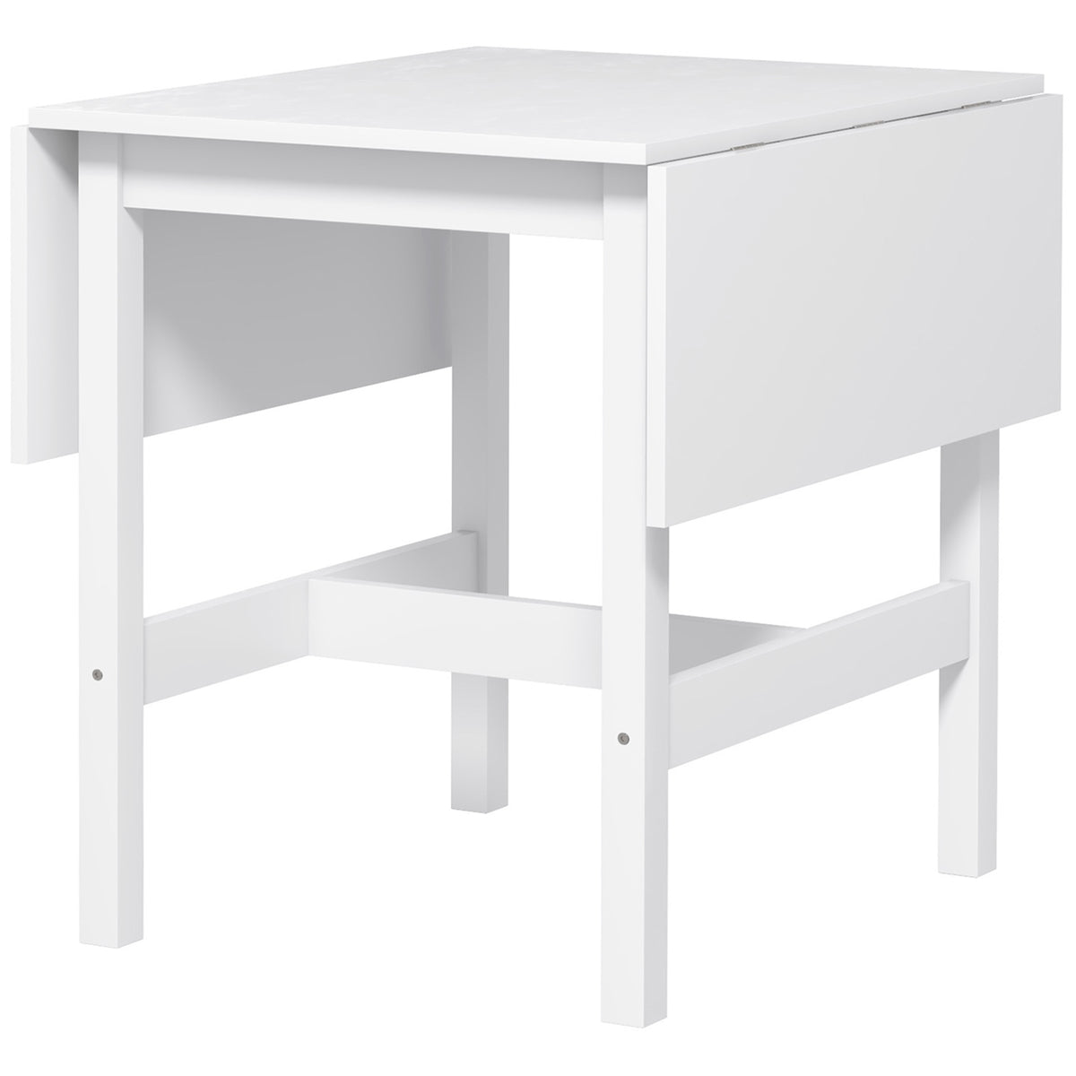 Mesa de comedor plegable de madera maciza de pino