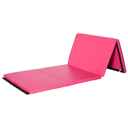 Colchoneta de gimnasia plegable gruesa para entrenamiento