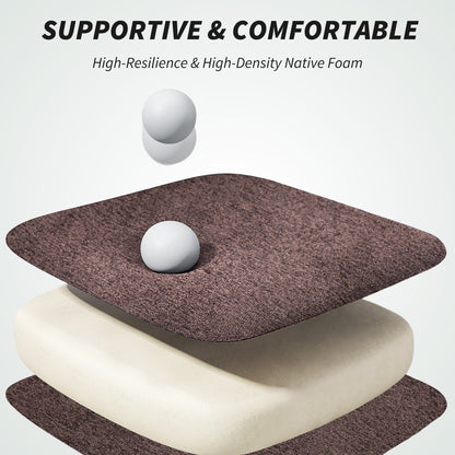 Ergonomic reclining office desk chair with footrest