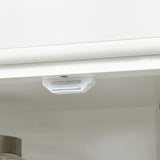 Kitchen Pantry Cabinet 6-Tier 4 Magnetic Doors