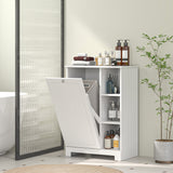 Tilt Out Laundry Cabinet with Removable Basket