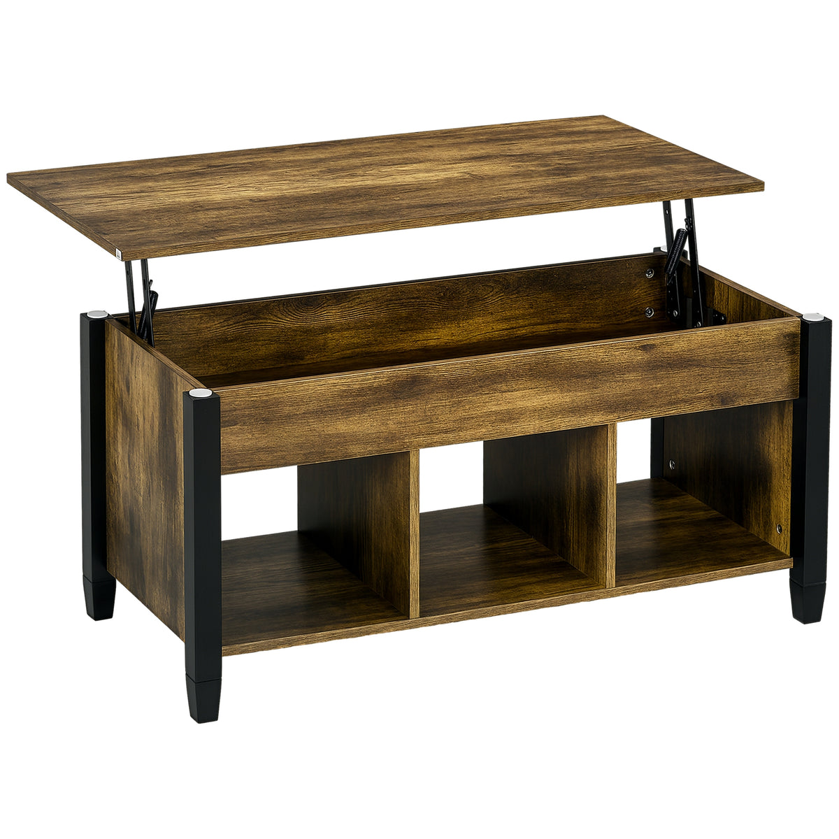 Lift Top Coffee Table Modern with Hidden Storage