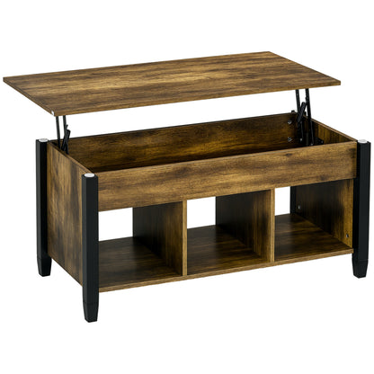 Lift Top Coffee Table Modern with Hidden Storage