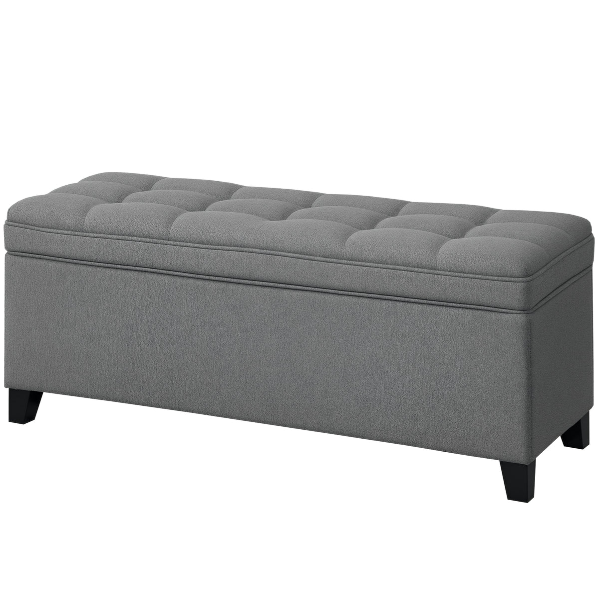 Linen Storage Ottoman Bench