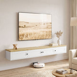 Modern Floating Wall Mounted TV Stand for 183 cm TVs