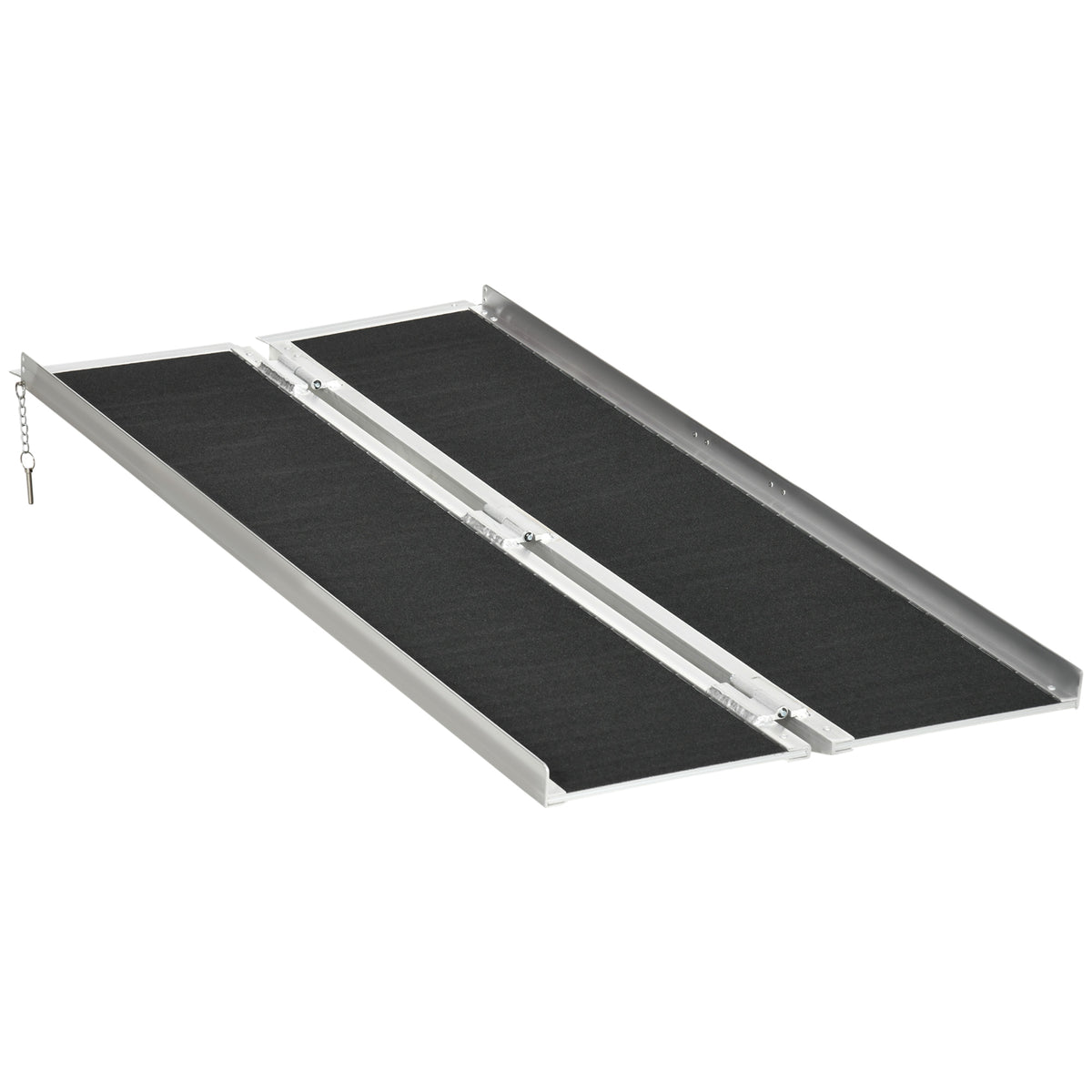 Foldable Portable Wheelchair Ramp 5 ft — Aluminum