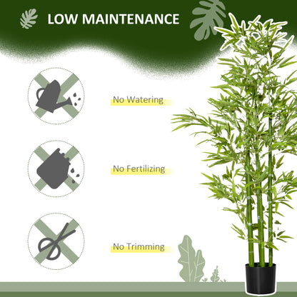 Artificial bamboo tree decorative 152 cm