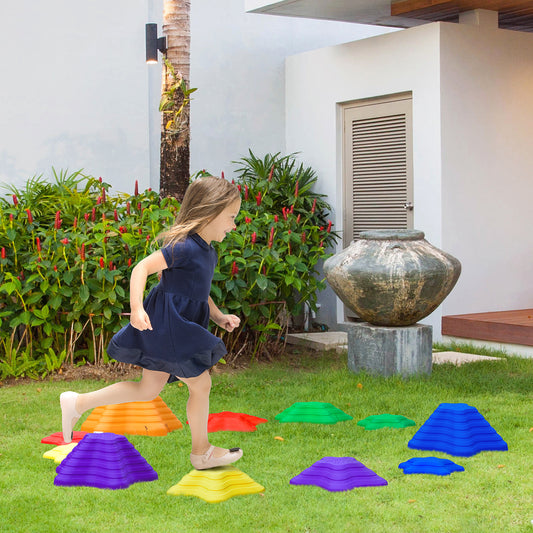 Kids Balance Stepping Stones Starfish Style — 11 pcs