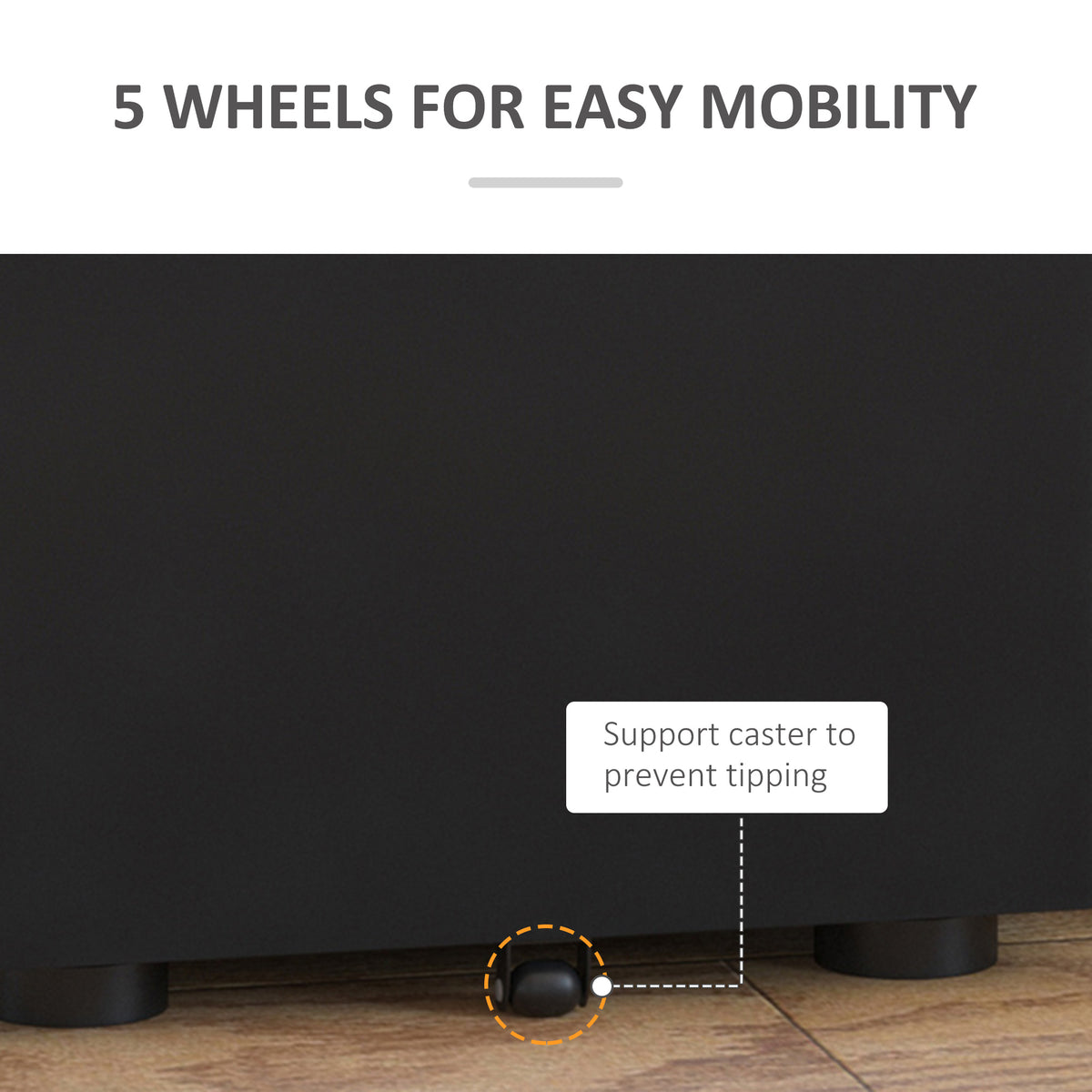 Mobile Filing Cabinet 3 Drawer with Wheels