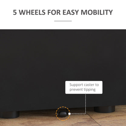 Mobile Filing Cabinet 3 Drawer with Wheels