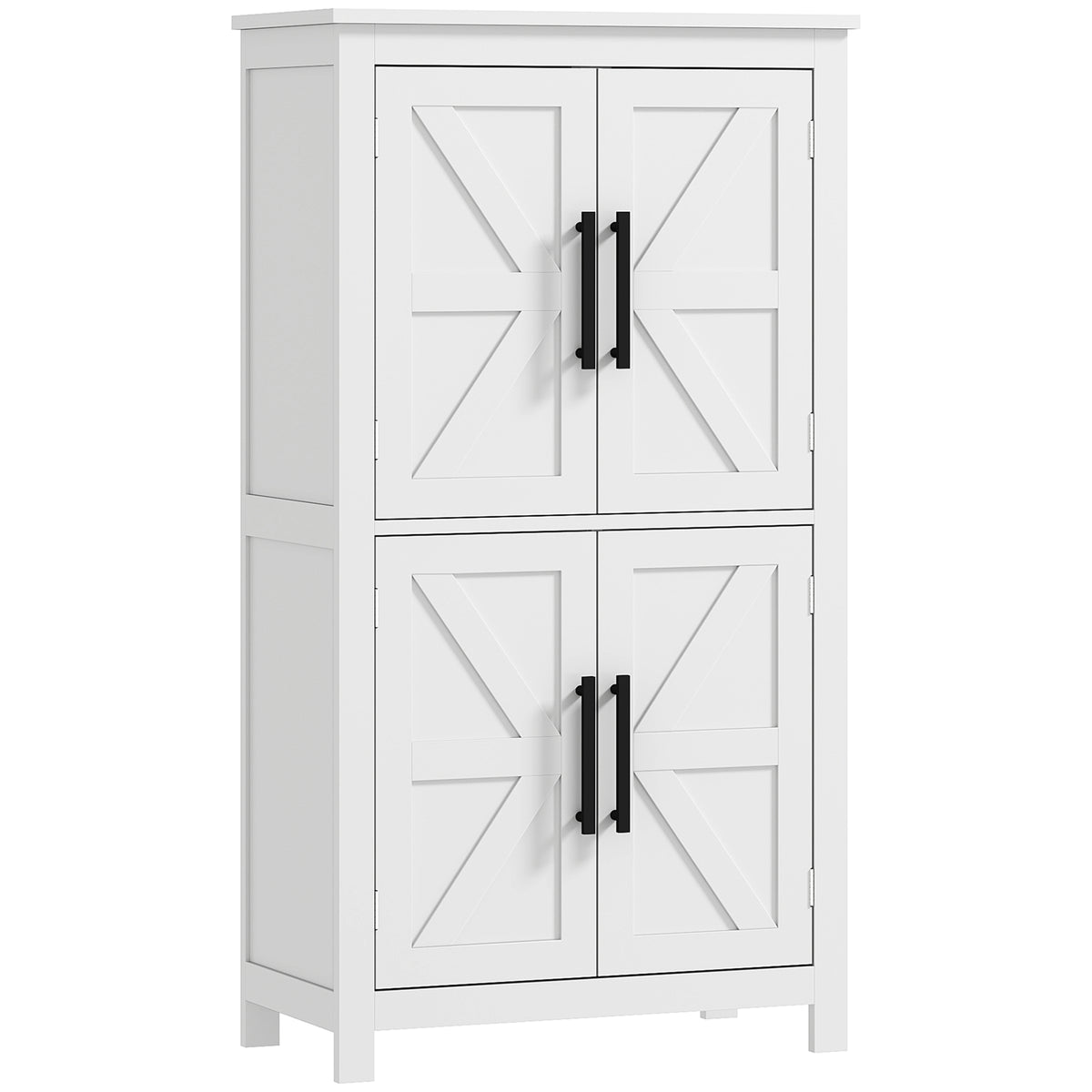 Farmhouse bathroom storage cabinet