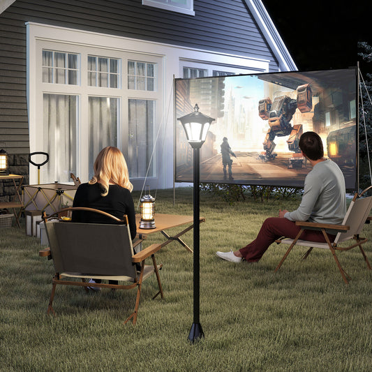 Solar LED Post Light Outdoor Street Lamp Style