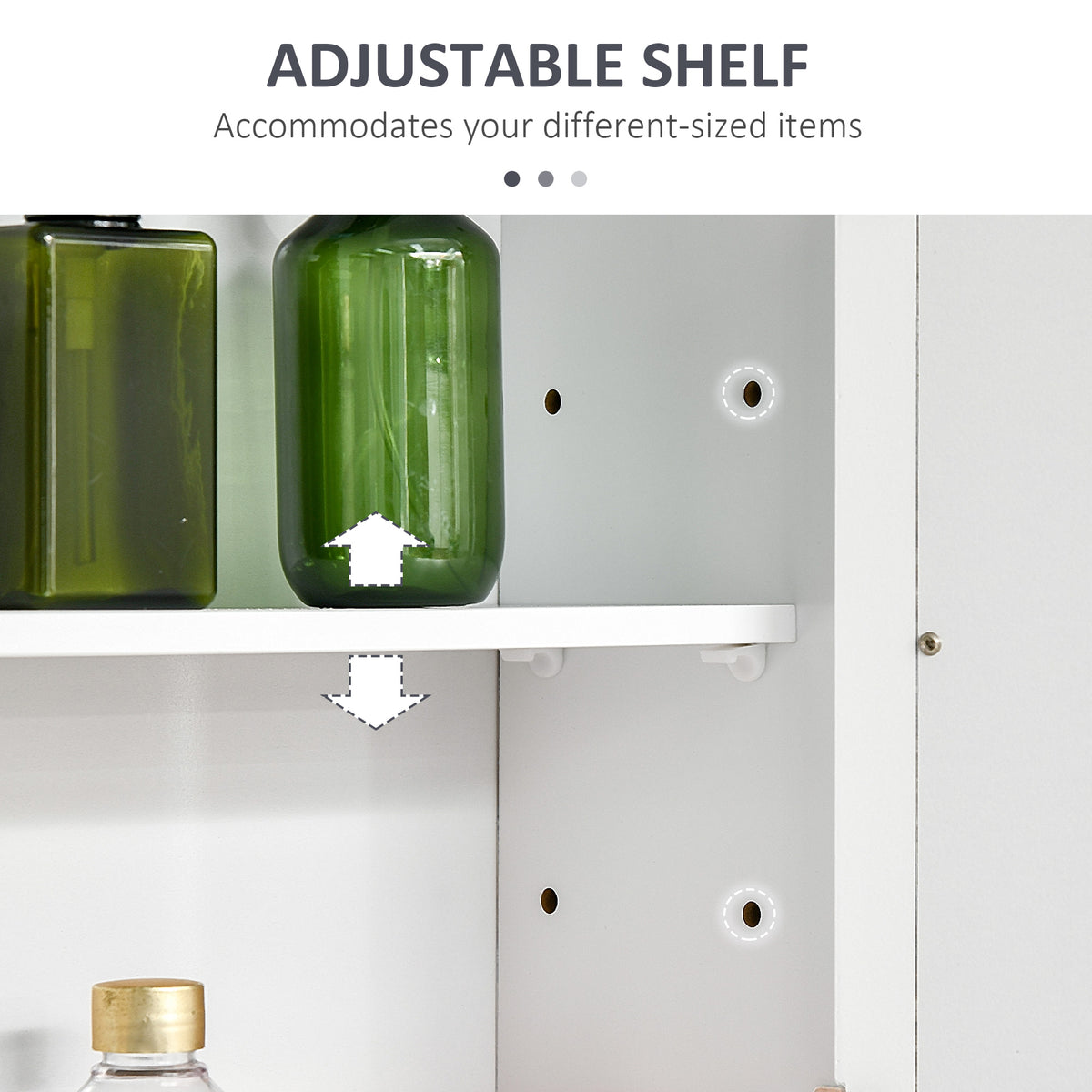 Wall mounted mirrored medicine cabinet