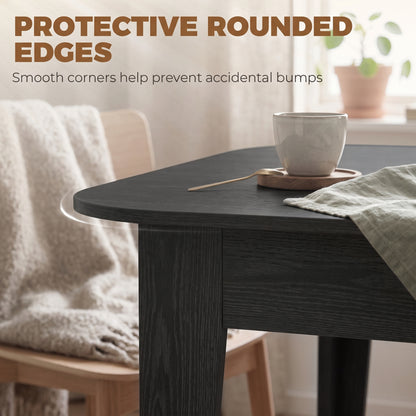 Extendable Oval Farmhouse Dining Table