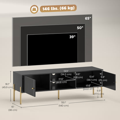 Modern TV stand for 165 cm TVs