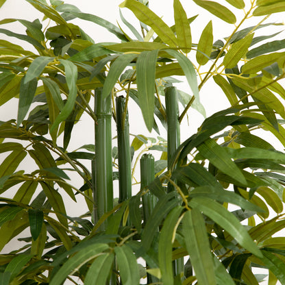 Artificial Bamboo Tree in Pot — Green