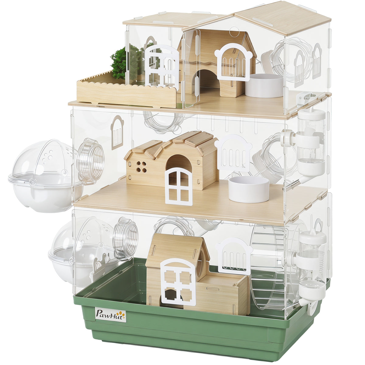 3-Tier Rolling Hamster Cage