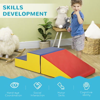 Soft Climb and Crawl Foam Play Set — Set of 2