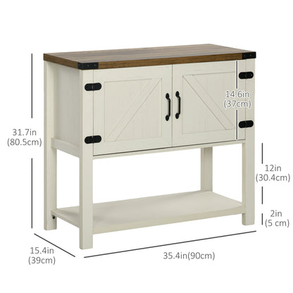 Farmhouse Kitchen Storage Cabinet
