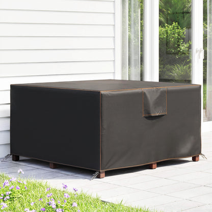 Funda impermeable para muebles de patio 420D — Negro