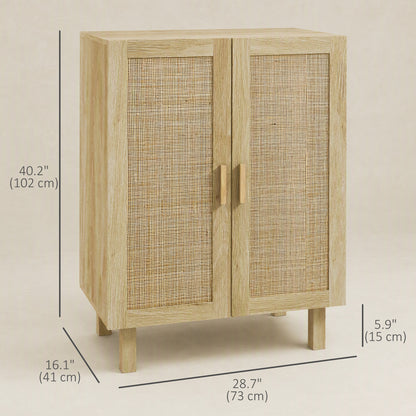 Boho Engineered Wood Sideboard